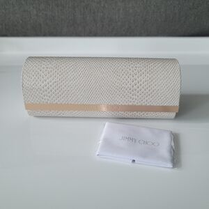 NEW Jimmy Choo Sunglasses Case and Cloth